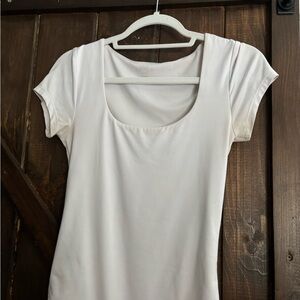 White Women's body suit t shirt